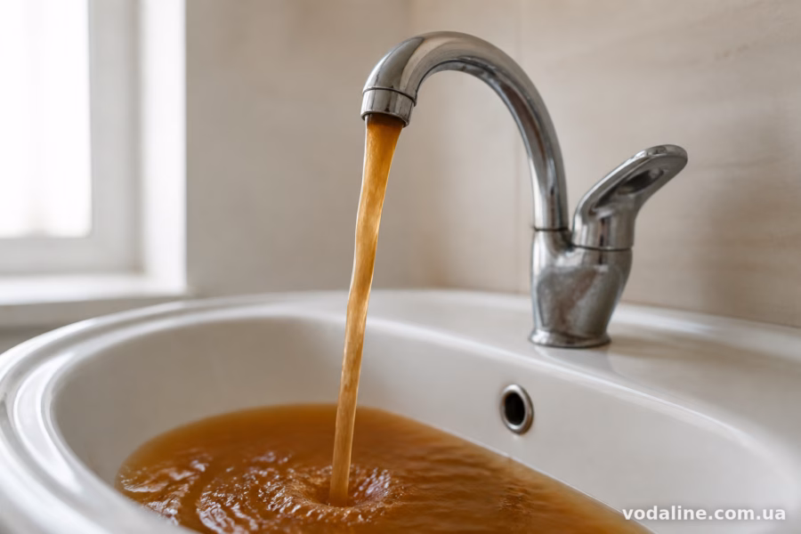 Що робити прямо зараз, коли побачили руду воду